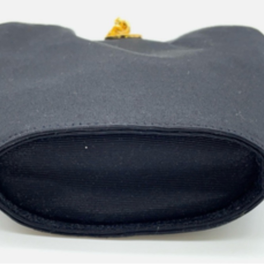 Tiffany & Co. Black and Gold Evening Bag - Picture 10 of 11